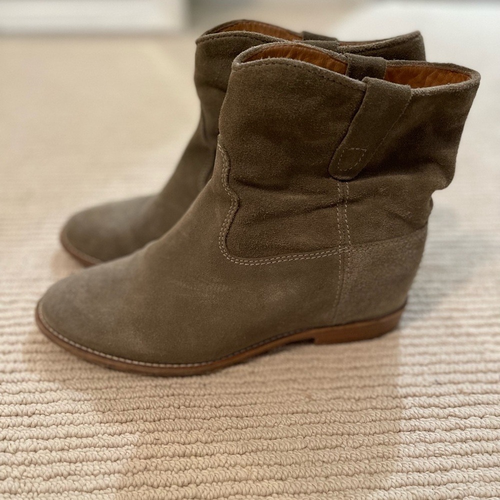Isabel Marant Suede Ankle Boots - Picture 2 of 8
